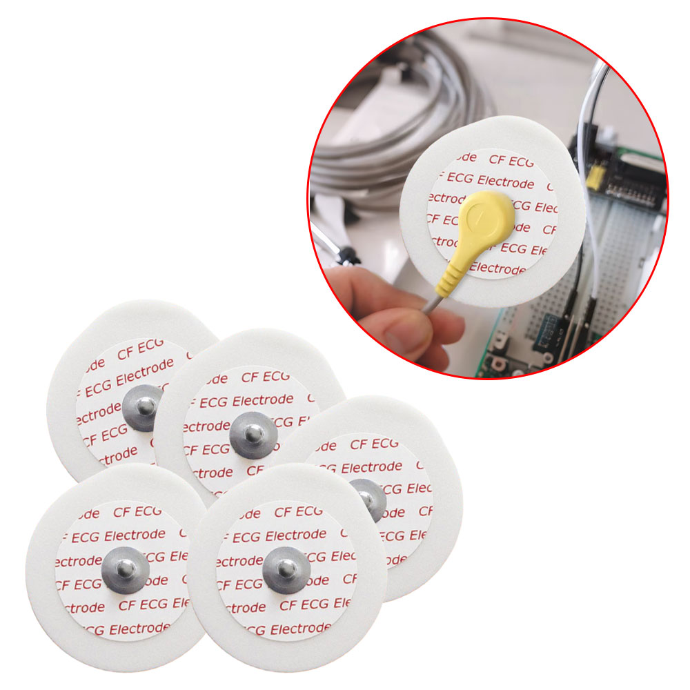 Disposable ECG Electrodes 50-5 - Ecg Patch Monitor recension och pris