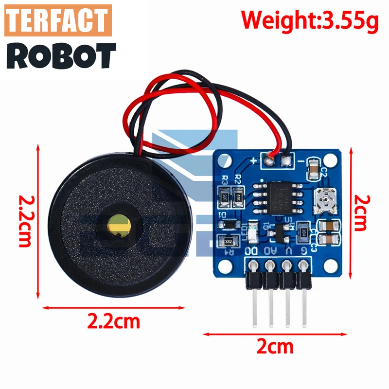 1PCS-10PCS TERFACT ROBOT 5V Pi - Muscle Sensor Emg recension och pris