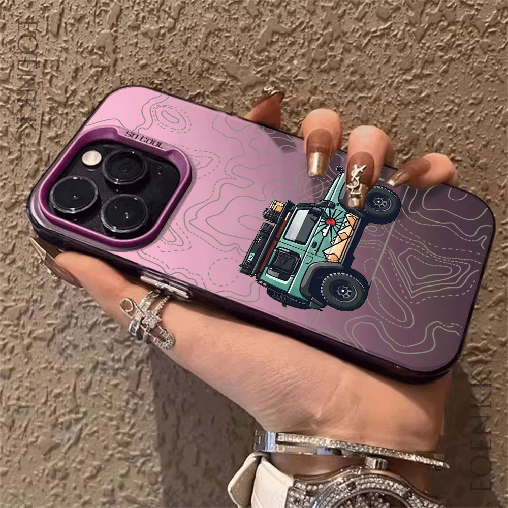 Simple Car Pattern Phone Case  - Apple Iphone 15 recension och pris
