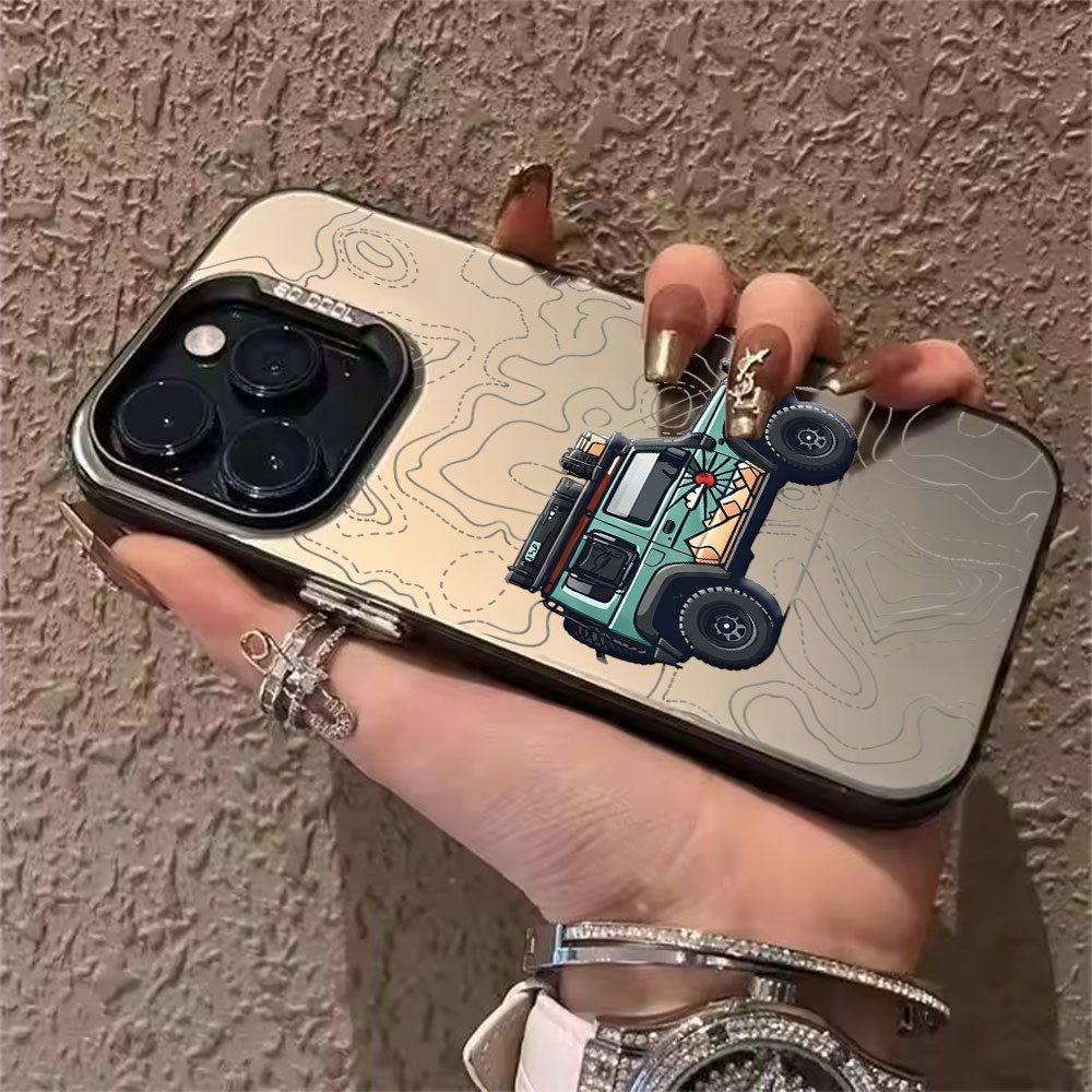 Simple Car Pattern Phone Case  - Apple Iphone 15 recension och pris