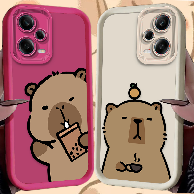 Cartoon Cute Capybara Phone Ca - Xiaomi Redmi Note 14 recension och pris