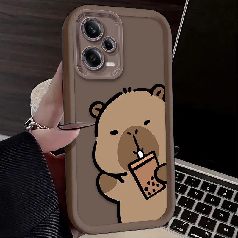 Cartoon Cute Capybara Phone Ca - Xiaomi Redmi Note 14 recension och pris